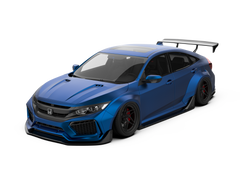 Robot Carbon Fiber Widebody Kit For Honda Civic 10th Gen