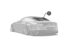 Robot "DAWN & DUSK" Rear Window Louvers For Ford Mustang S550.1 S550.2 GT EcoBoost V6 GT350 GT500