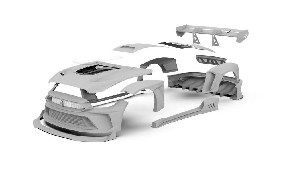 Robot "DUSK" Widebody Kit For Mustang S550.1 S550.2 2015-2023