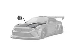 Robot "DAWN & DUSK" Tempered Glass Hood Bonnet For Ford Mustang S550 2015-ON