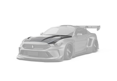 Robot "DAWN & DUSK" Tempered Glass Hood Bonnet For Ford Mustang S550 2015-ON