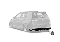 Robot Rear Diffuser For Volkswagen Golf MK7.5