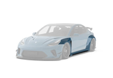 Robot "HACKER" Widebody Wheel Arches & Side Skirts For Tesla Model 3