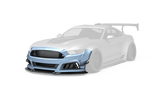 Robot "STORM" Widebody Front Bumper & Lip For Ford Mustang S550.1 S550.2 GT EcoBoost V6
