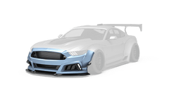 Robot "STORM" Widebody Front Bumper & Lip For Ford Mustang S550.1 S550.2 GT EcoBoost V6