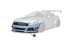 Robot "STORM" Widebody Front Bumper & Lip For Ford Mustang S550.1 S550.2 GT EcoBoost V6