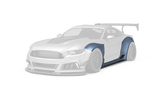 Robot "STORM" Widebody Wheel Arches & Side Skirts For Ford Mustang S550.1 S550.2 GT EcoBoost V6