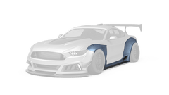 Robot "STORM" Widebody Wheel Arches & Side Skirts For Ford Mustang S550.1 S550.2 GT EcoBoost V6