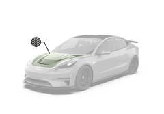 Robot "Crypton" Hood Bonnet For Tesla Model 3