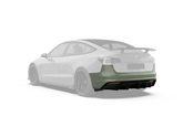 Robot "Crypton" Rear Bumper & Rear Diffuser For Tesla Model 3