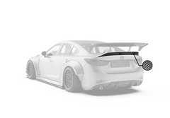 Robot Mazda 6 Ducktail Rear Spoiler Wing 2014-2022 FRP or Carbon Fiber