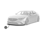 Robot Mazda 6 Front Lip Splitter for OEM Bumper 2014-2019 FRP Carbon Fiber