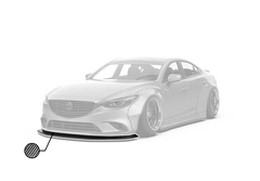 Robot Mazda 6 Front Lip Splitter for OEM Bumper 2014-2019 FRP Carbon Fiber