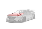 Robot Mazda 6 Hood Bonnet 2014-2017 FRP or Carbon Fiber