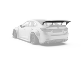 Robot Mazda 6 Rear GT Spoiler Wing 2014-2022 FRP or Carbon Fiber