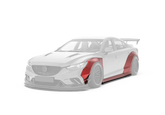 Robot Mazda 6 Widebody Side Skirts & Wheel Arches Fender Flares 2014-2017