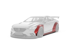 Robot Mazda 6 Widebody Side Skirts & Wheel Arches Fender Flares 2014-2017