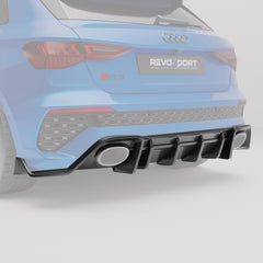 Audi RS3 8Y Sportback カーボンファイバーリアディフューザー