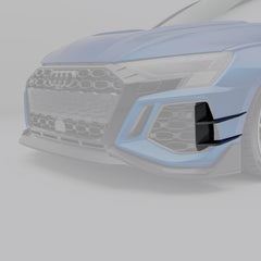 Audi RS3 8Y Sportback Canards en Fibre de Carbone