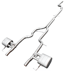 Jaguar XF (2014-2016) 2.0T Catback Single Exit Exhaust