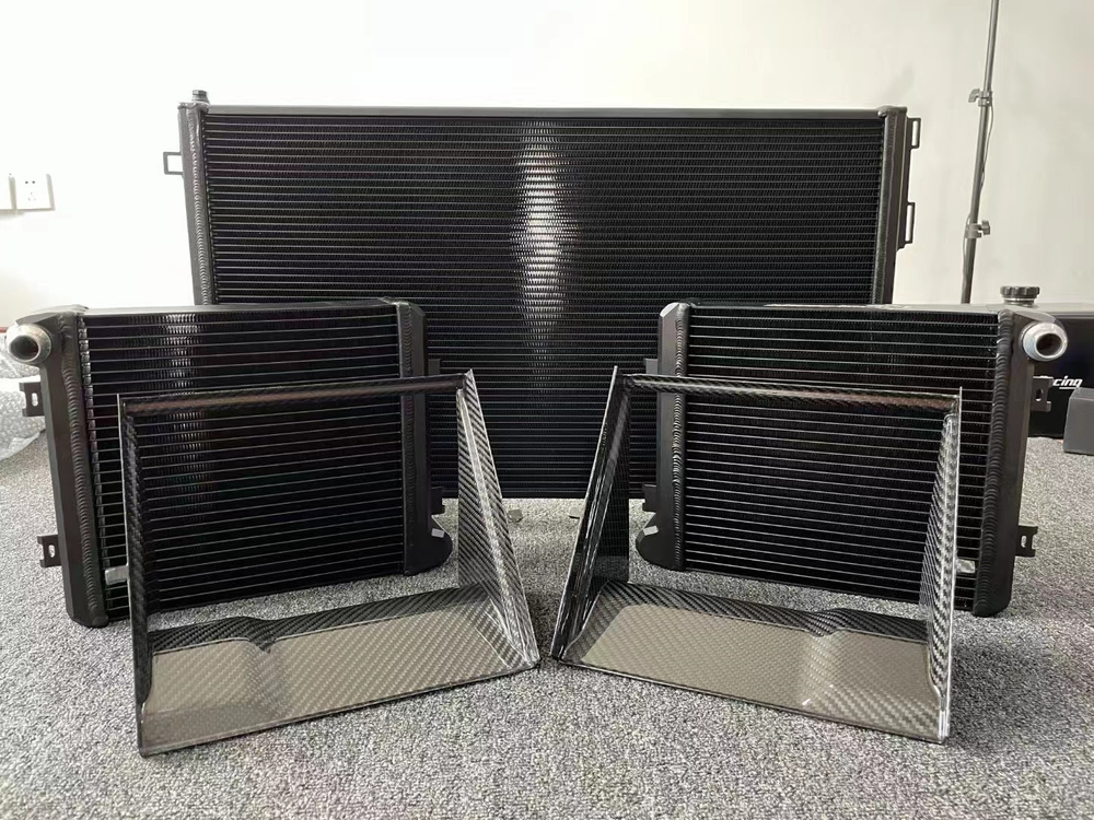 SnowTech Mercedes-Benz C63 Large Radiator Kit + Additional Components