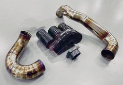 SnowTech Audi S4/S5 (B9) 3.0T Titanium Alloy Turbo Pipe for EA839 3.0T B9 Models