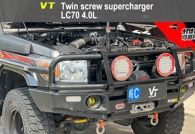LC70 4.0L VT Supercharger kit