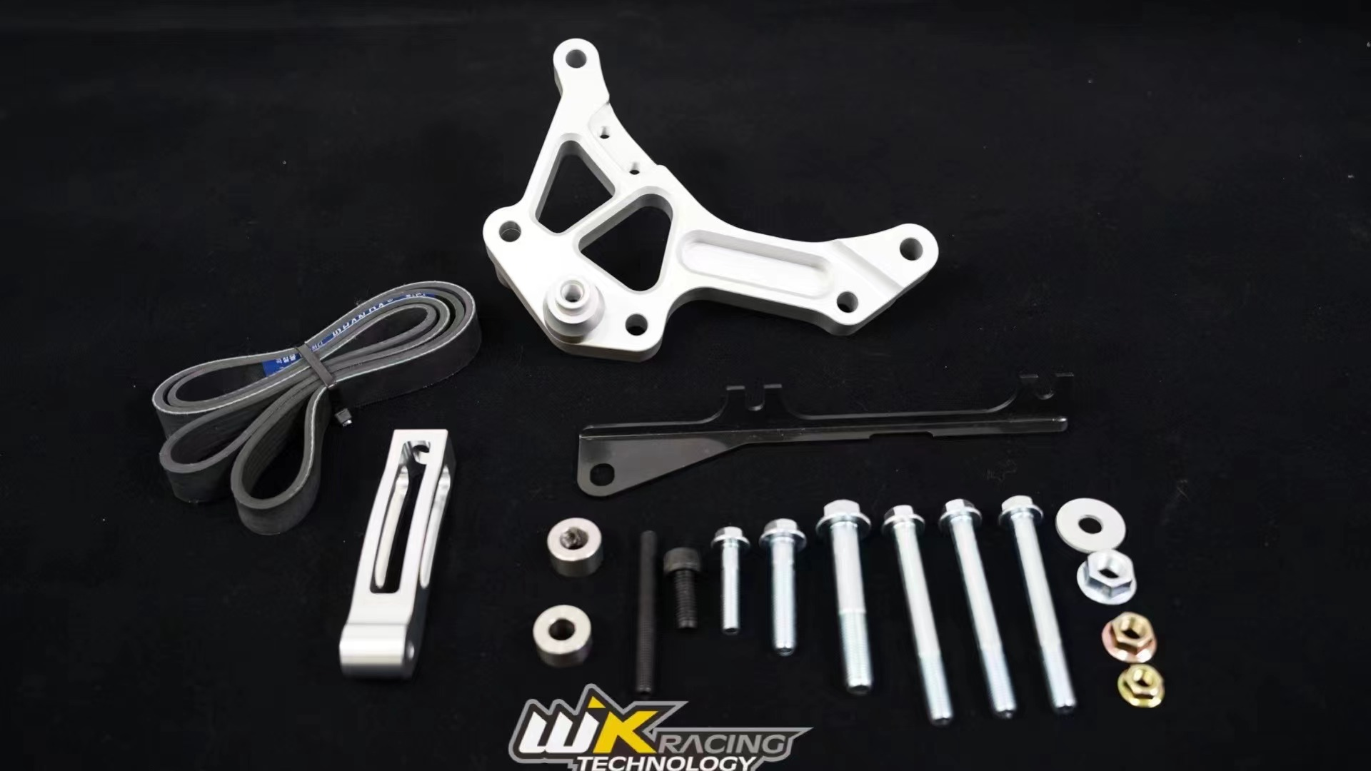 Toyota 1JZ 2JZ generator bracket belt guide wheel strengthens 7075 aluminum alloy