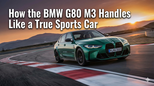How the BMW G80 M3 Handles Like a True Sports Car