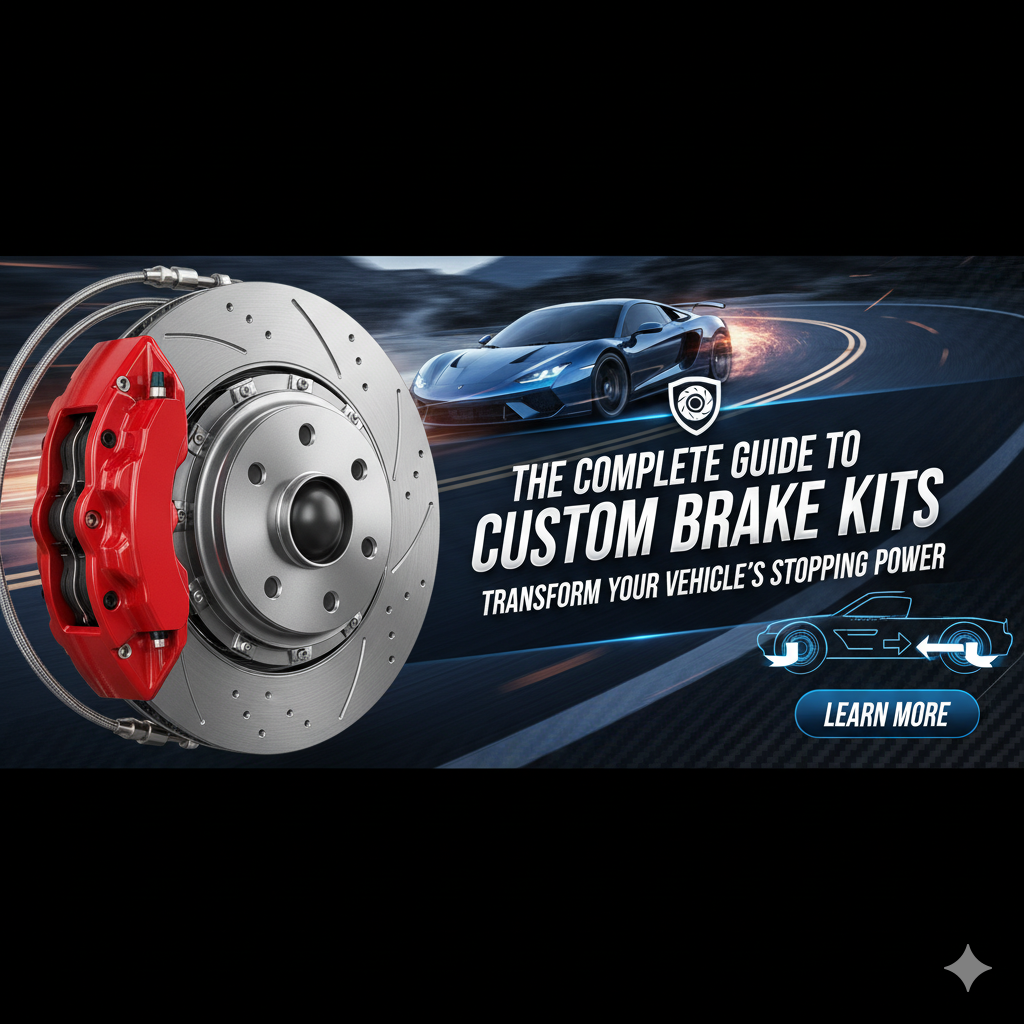 The Complete Guide to Custom Brake Kits: Transform Your Vehicle's Stopping Power