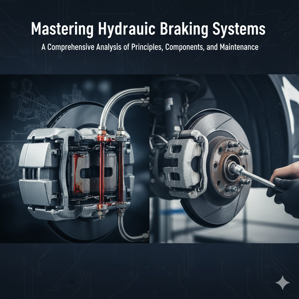 Mastering Hydraulic Braking Systems: A Comprehensive Analysis of Principles, Components, and Maintenance