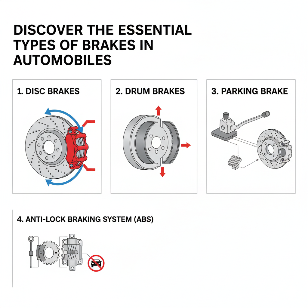 Discover the Essential Types of Brakes in Automobiles
