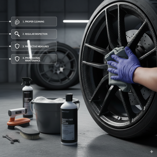 The Ultimate Carbon Fiber Wheel Maintenance Guide: 4 Essential Steps for Peak Performance