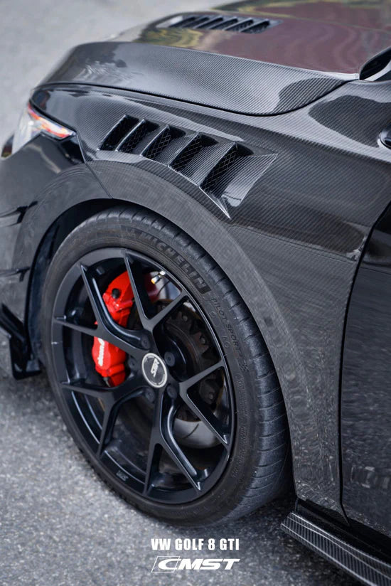 Enhancing Your Volkswagen GTI & Golf R MK8 with CMST Carbon Fiber Front Fenders