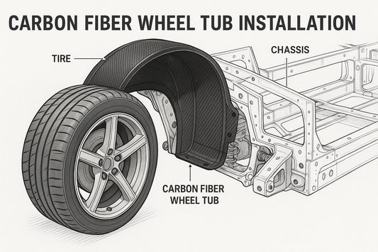 How to Install Carbon Fiber Wheel Tubs: A Complete 4-Step Guide