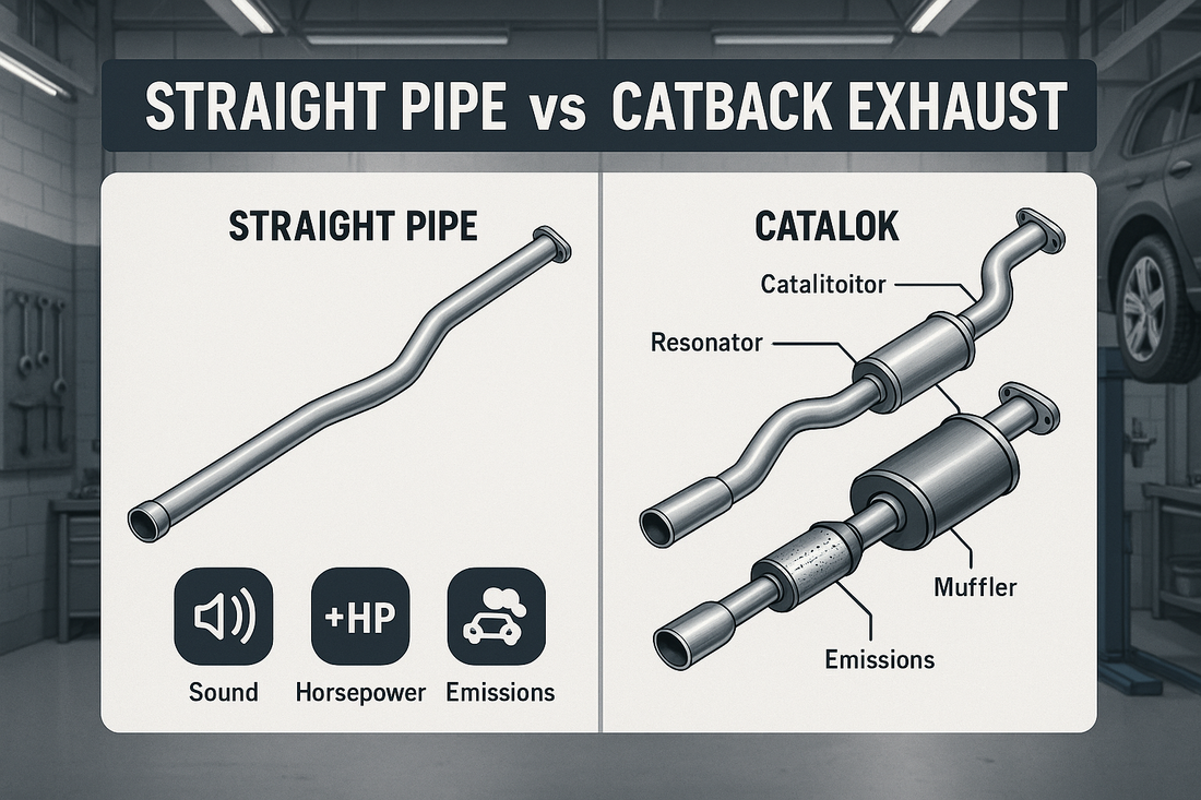 Straight Pipe vs Catback Exhaust: The Ultimate Performance Comparison Guide