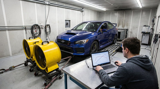 Supercharger dyno test results before and after
