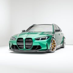 فتحات تهوية أمامية من ألياف الكربون لسيارة BMW M3 G81