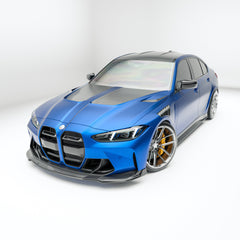 غطاء محرك السيارة من ألياف الكربون لسيارة BMW M3 G80