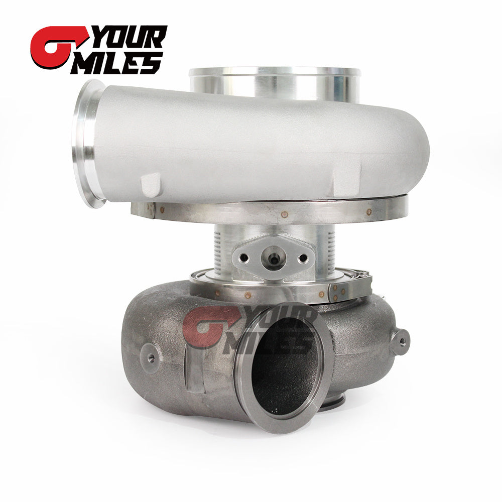 Yourmiles G57-3000 Ceramic Ball Bearing 106/144mm Billet Wheel Turbocharger 1.25A/R Dual Vband