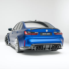 ناشر خلفي من ألياف الكربون لسيارة BMW M3 G80