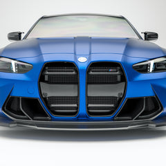 زخرفة أمامية من ألياف الكربون لسيارة BMW M3 G80