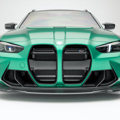 فتحات تهوية أمامية من ألياف الكربون لسيارة BMW M3 G81