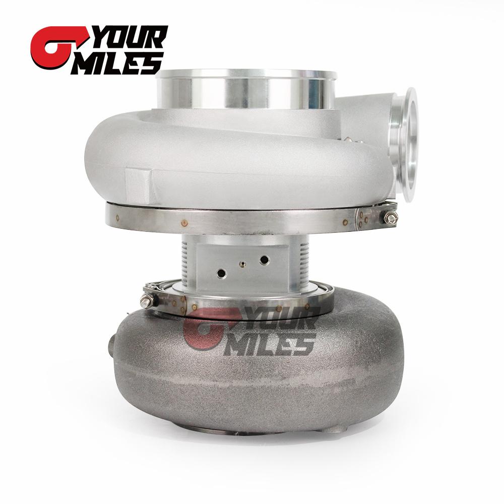 Yourmiles G57-3000 Ceramic Ball Bearing 106/144mm Billet Wheel Turbocharger 1.41A/R Dual Vband