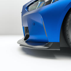 شفة أمامية من ألياف الكربون لسيارة BMW M3 G80