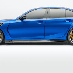 تنانير جانبية من ألياف الكربون لسيارة BMW M3 G80