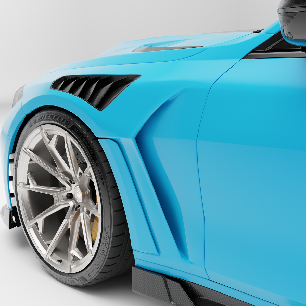 BMW M4 G82 Carbon Fiber Side Fender Vents