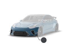 Robot "HACKER"  Widebody Front Bumper & Front Lip For Tesla Model 3