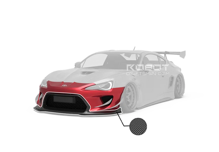 Robot Carbon Fiber Front Bumper & Lip For Toyota 86 Subaru BRZ Scion FR-S