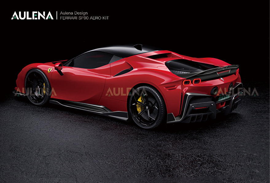 Sf90 Kit Enhance Your Ferrari SF90 with Aulena Design Dry Carbon Performance ...